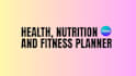 design meal planner and health service