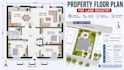 create UK land registry lease plan, title plan and property floor plan