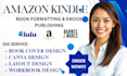 design workbook, ebook, canva workbook, journal, and book publishing layout