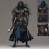 draw a fantasy character for dnd, pathfinder, etc