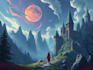 design an awesome fantasy illustration