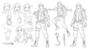 draw sketches with your character