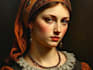renaissance art oil painting portrait