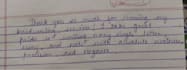 handwrite your letters essays paragraphs and thank you notes