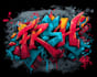 create unique urban graffiti logo art