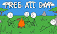 create history and storytelling cartoon stickman thumbnails
