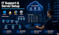 install windows or linux os in a virtual machine