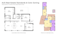 draw uk aus standard real estate 2d floor plan in autocad