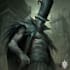 create a dark, horror, underground art illustration