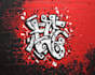 create modern street art graffiti logo for branding