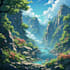 make professional anime background and environment art
