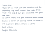 write your letters, study material, in beautiful handwriting