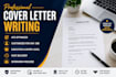 write a professional ats cover letter