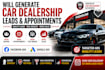 generate quality car dealership leads using facebook ads and google ads