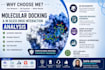 perform molecular docking and in silico drug analysis