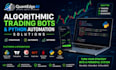 develop custom algorithmic trading bots, python automation solutions