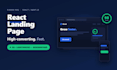 react landing page in nextj s high converting fast SEO ready