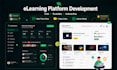 develop lms website, elearning website, education website