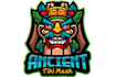 make awesome unique tiki ber mascot logo design with company