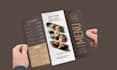 editable canva real estate brochure, trifold brochure, real estate brochure