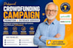 promote indiegogo gofundme kickstarter fundraising campaigns