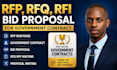 write a winning rfp response and government bid proposal