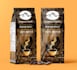 create coffee packaging, bag, pouch and label design