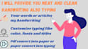 write you notes, documents and text typing