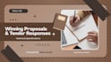 write a professional business proposal, rfp response, or tender document