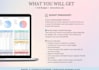 automated budget excel spreadsheet, custom finance spreadsheet, budget tracker