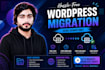 migrate your wordpress website to a new host or domain