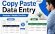 do copy paste date entry form websites or documents