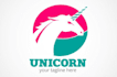 draw high quality unicorn logo with free source file