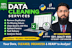 clean organize and analyse your excel or csv data using python