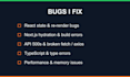 fix bugs and issues in your react, nextjs or nodejs web app