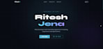 build a responsive developer portfolio website in react