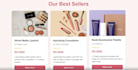 build complete website from landing page to online store
