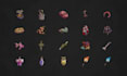 create hand painted inventory icons for your games