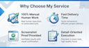 perform manual micro tasks, QA testing and virtual assistant work