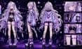 design vtuber reference sheet, anime oc character sheet, live2d reference