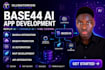 build base44 ai app, base44 mvp, ai app development, no code ai app
