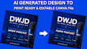 convert ai generated design into editable canva file