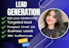 do targeted b2b lead generation and  lead prospecting