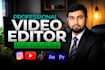 edit professional youtube video with engaging cuts