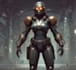 unique a sci fi character illustration or sci fi character
