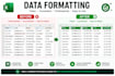 clean, format and fix your excel or CSV data