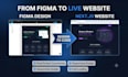 convert figma to next js responsive website with tailwind CSS