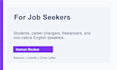 polish and proofread your resume and linkedin profile