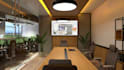 do modern interior design and architectural 3d rendering