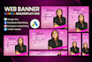 design creative digital ads set web banner static banner google ads banner ads